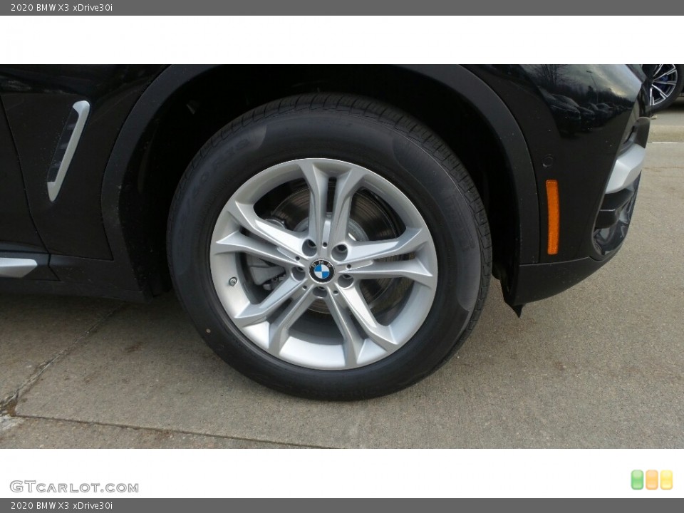 2020 BMW X3 xDrive30i Wheel and Tire Photo #136456878
