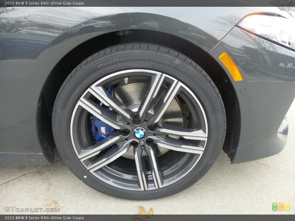 2020 BMW 8 Series 840i xDrive Gran Coupe Wheel and Tire Photo #136456995
