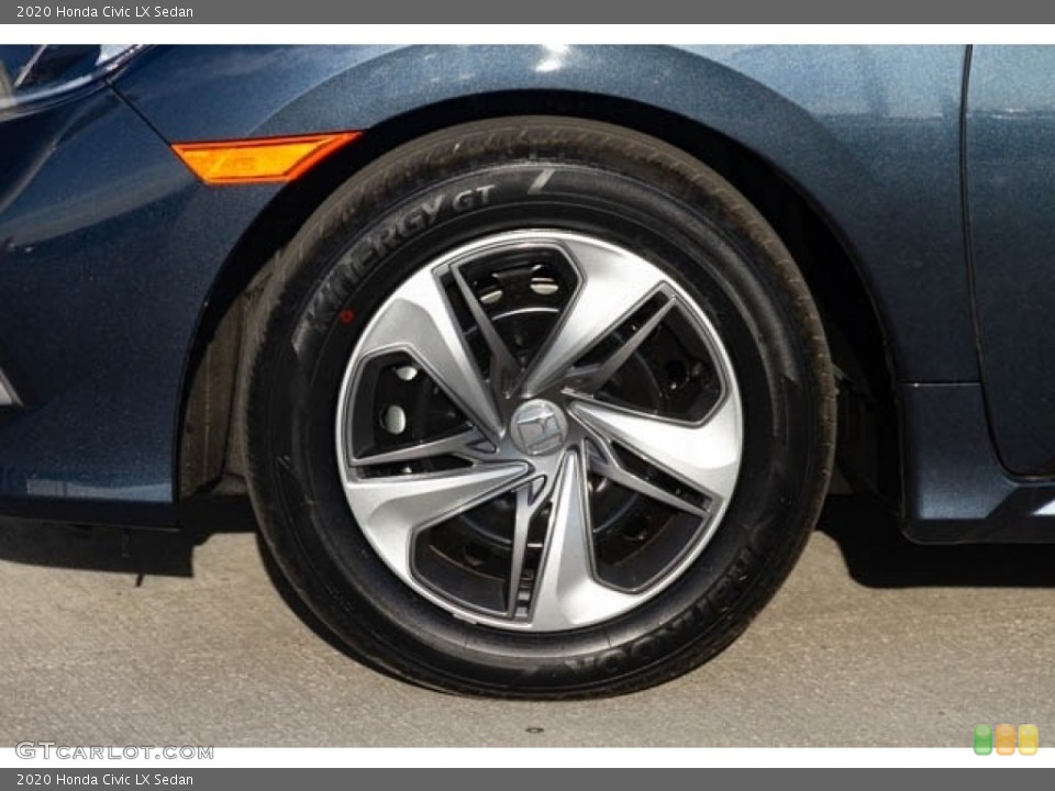 2020 Honda Civic LX Sedan Wheel and Tire Photo #136473289