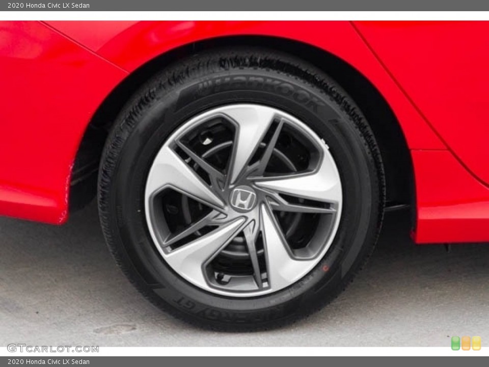 2020 Honda Civic LX Sedan Wheel and Tire Photo #136479187