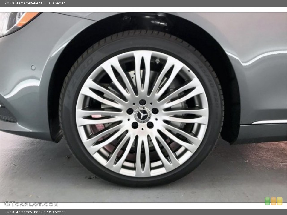 2020 Mercedes-Benz S 560 Sedan Wheel and Tire Photo #136483351