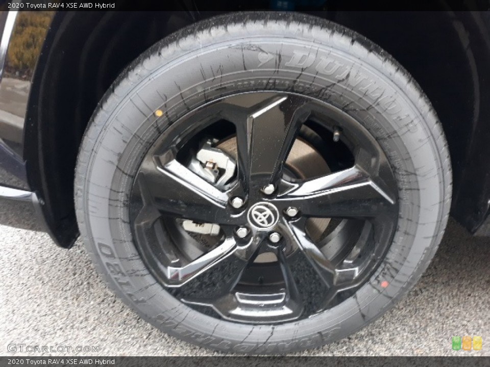 2020 Toyota RAV4 XSE AWD Hybrid Wheel and Tire Photo #136485565