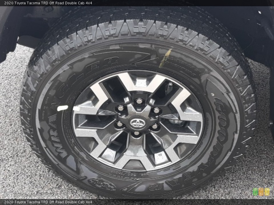 2020 Toyota Tacoma TRD Off Road Double Cab 4x4 Wheel and Tire Photo #136486093