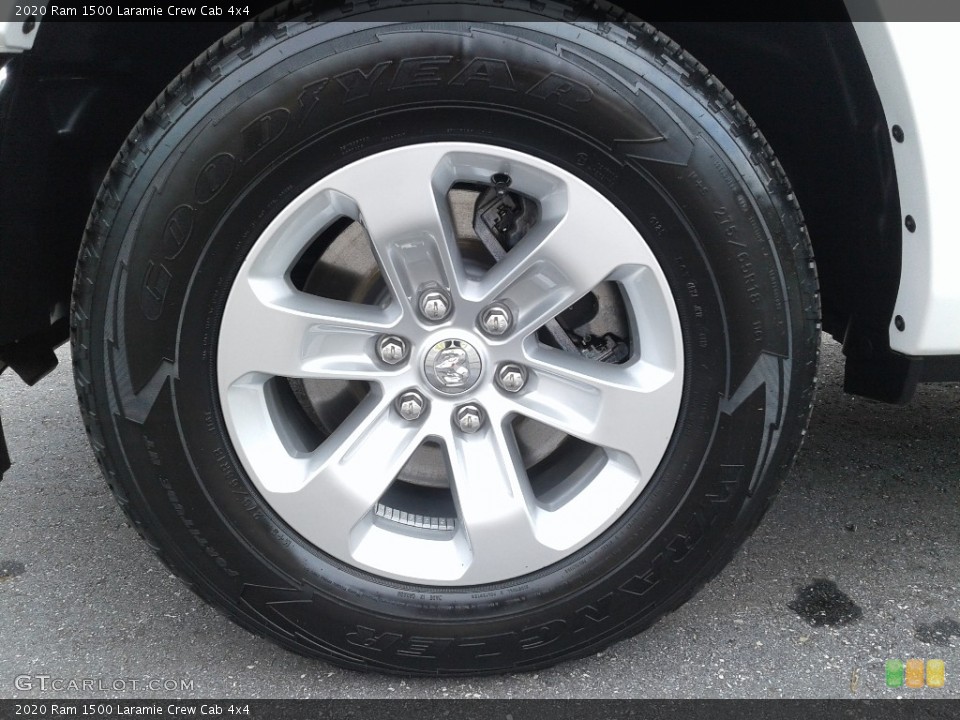 2020 Ram 1500 Laramie Crew Cab 4x4 Wheel and Tire Photo #136491760