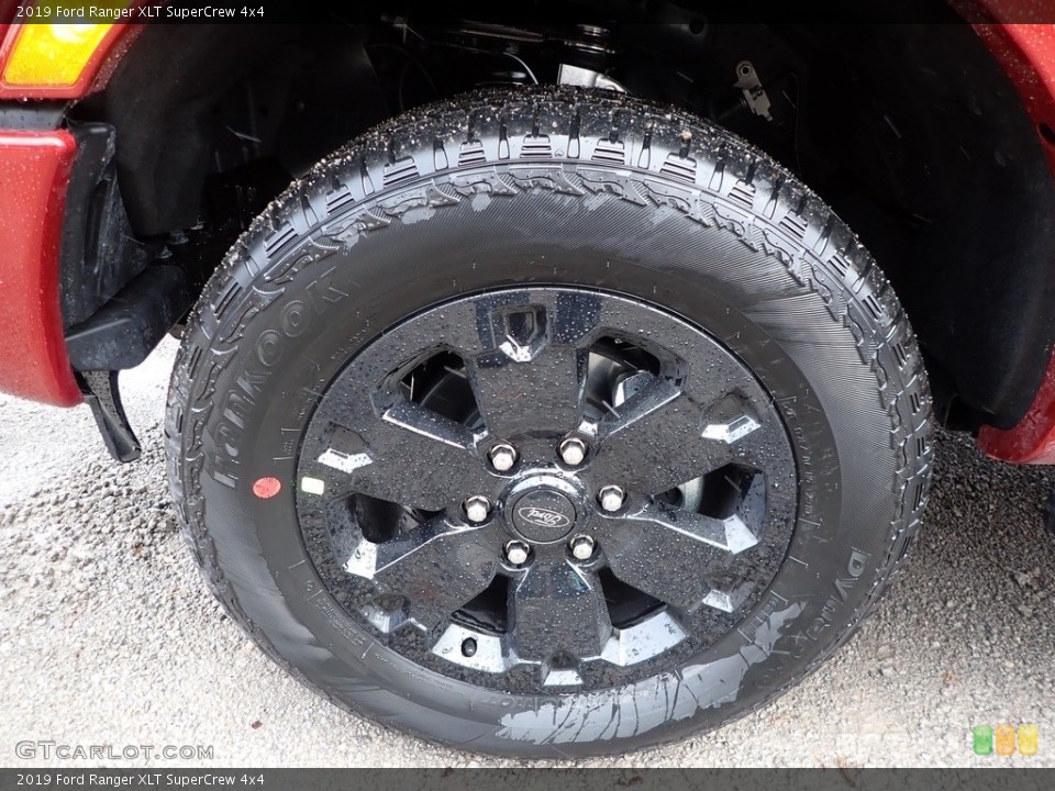 2019 Ford Ranger XLT SuperCrew 4x4 Wheel and Tire Photo #136499140