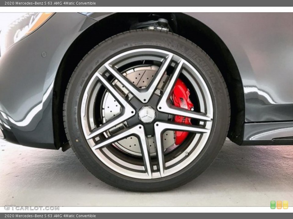 2020 Mercedes-Benz S 63 AMG 4Matic Convertible Wheel and Tire Photo #136500403
