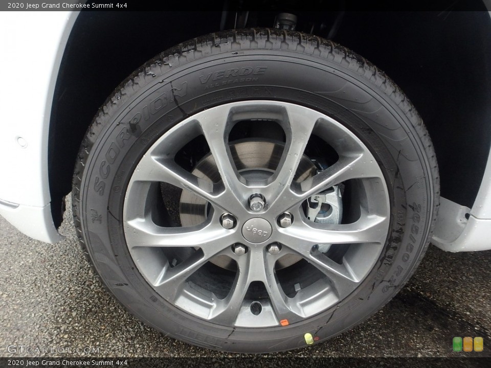 2020 Jeep Grand Cherokee Summit 4x4 Wheel and Tire Photo #136507246