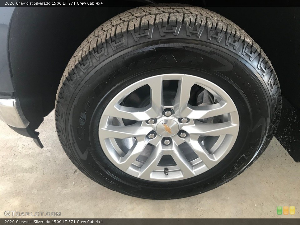 2020 Chevrolet Silverado 1500 LT Z71 Crew Cab 4x4 Wheel and Tire Photo #136520755