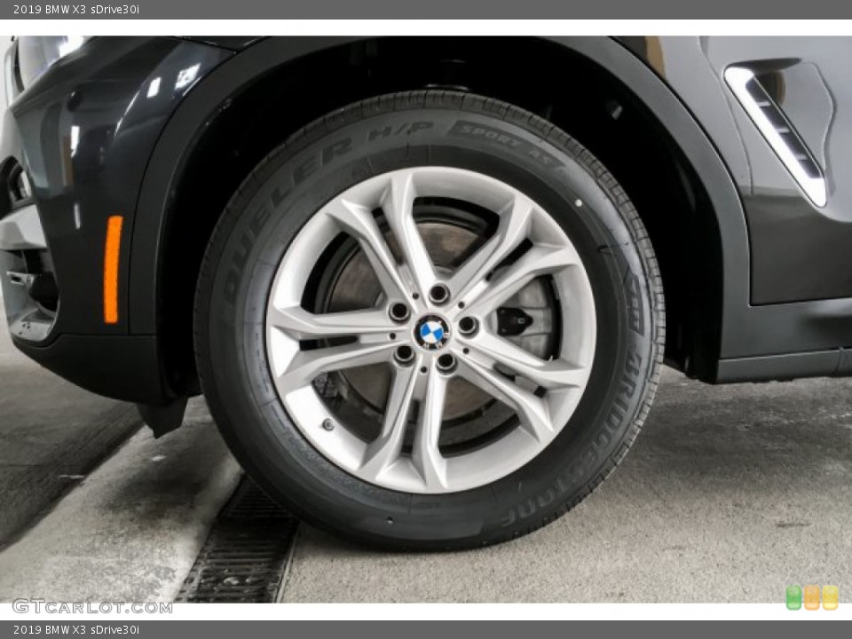 2019 BMW X3 sDrive30i Wheel and Tire Photo #136535985