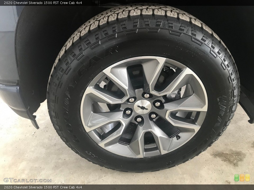2020 Chevrolet Silverado 1500 RST Crew Cab 4x4 Wheel and Tire Photo #136562285