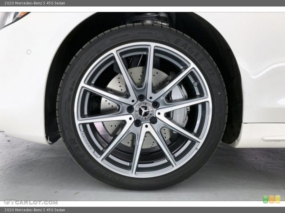 2020 Mercedes-Benz S 450 Sedan Wheel and Tire Photo #136583476