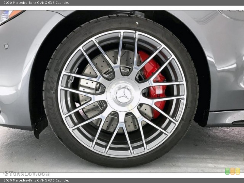 2020 Mercedes-Benz C AMG 63 S Cabriolet Wheel and Tire Photo #136609509