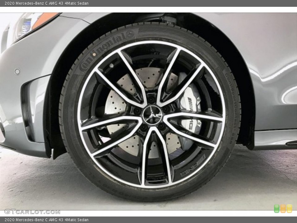 2020 Mercedes-Benz C AMG 43 4Matic Sedan Wheel and Tire Photo #136618424
