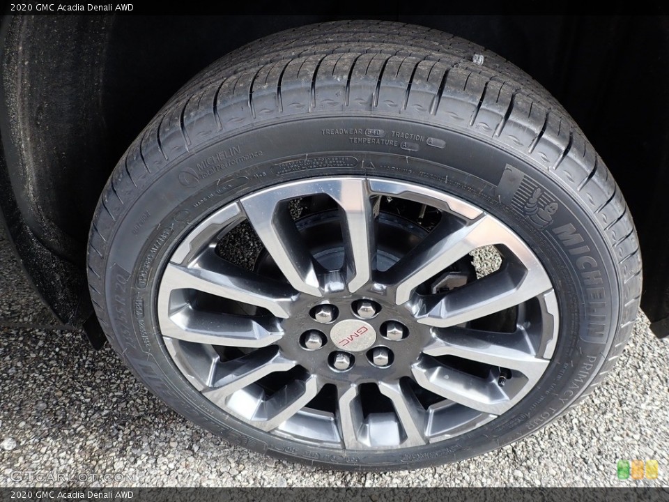 2020 GMC Acadia Denali AWD Wheel and Tire Photo #136624554