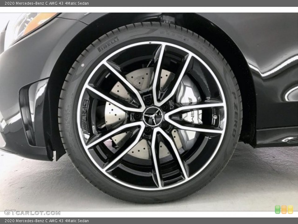 2020 Mercedes-Benz C AMG 43 4Matic Sedan Wheel and Tire Photo #136643659