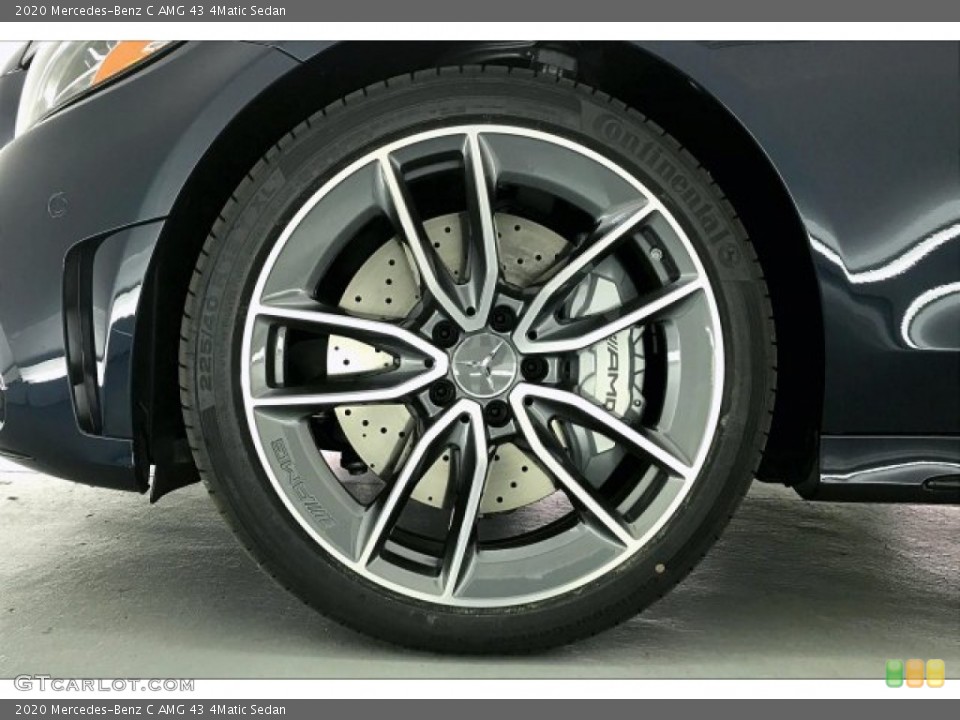 2020 Mercedes-Benz C AMG 43 4Matic Sedan Wheel and Tire Photo #136644088
