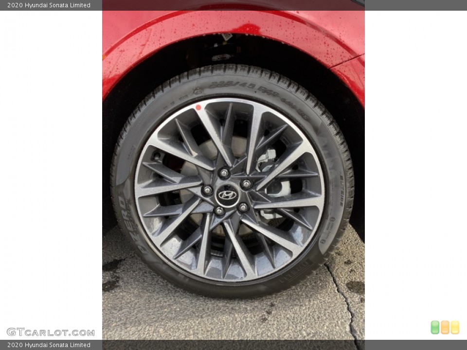 2020 Hyundai Sonata Limited Wheel and Tire Photo #136659821