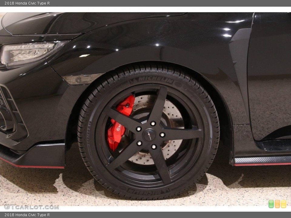 2018 Honda Civic Type R Wheel and Tire Photo #136670498