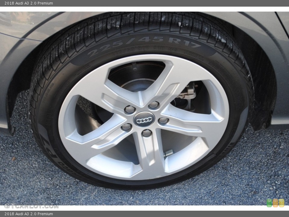 2018 Audi A3 2.0 Premium Wheel and Tire Photo #136673167