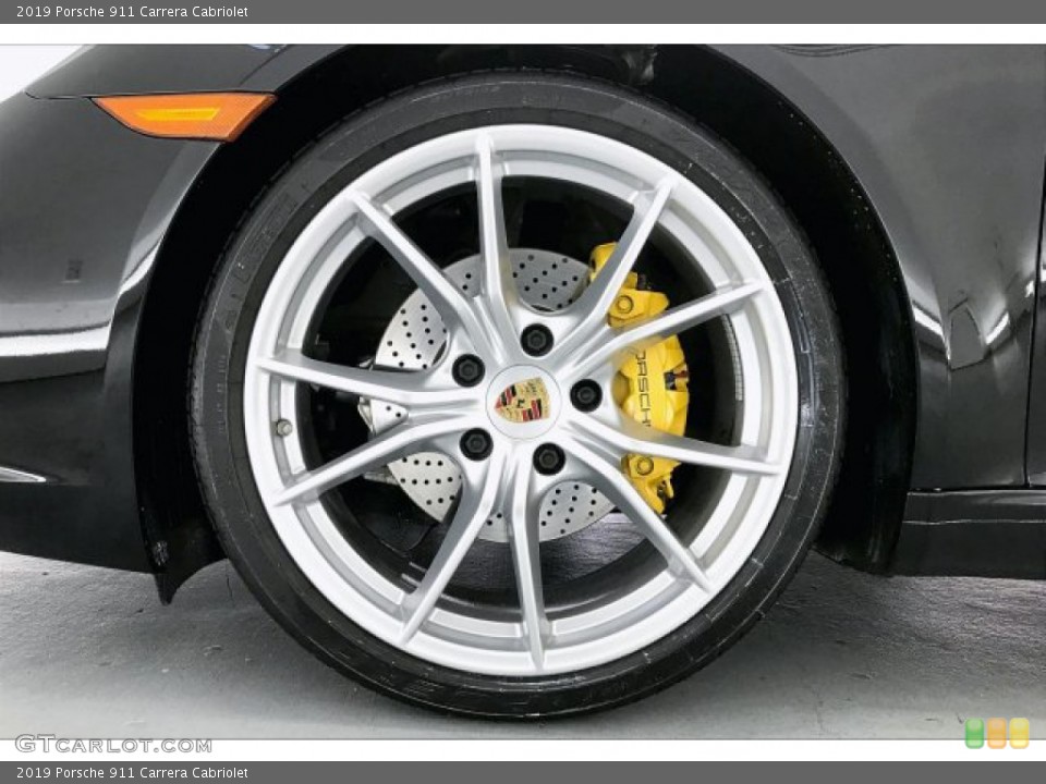 2019 Porsche 911 Carrera Cabriolet Wheel and Tire Photo #136687135