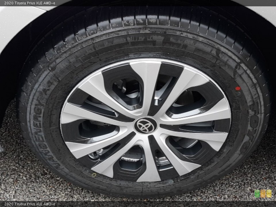 2020 Toyota Prius XLE AWD-e Wheel and Tire Photo #136687651