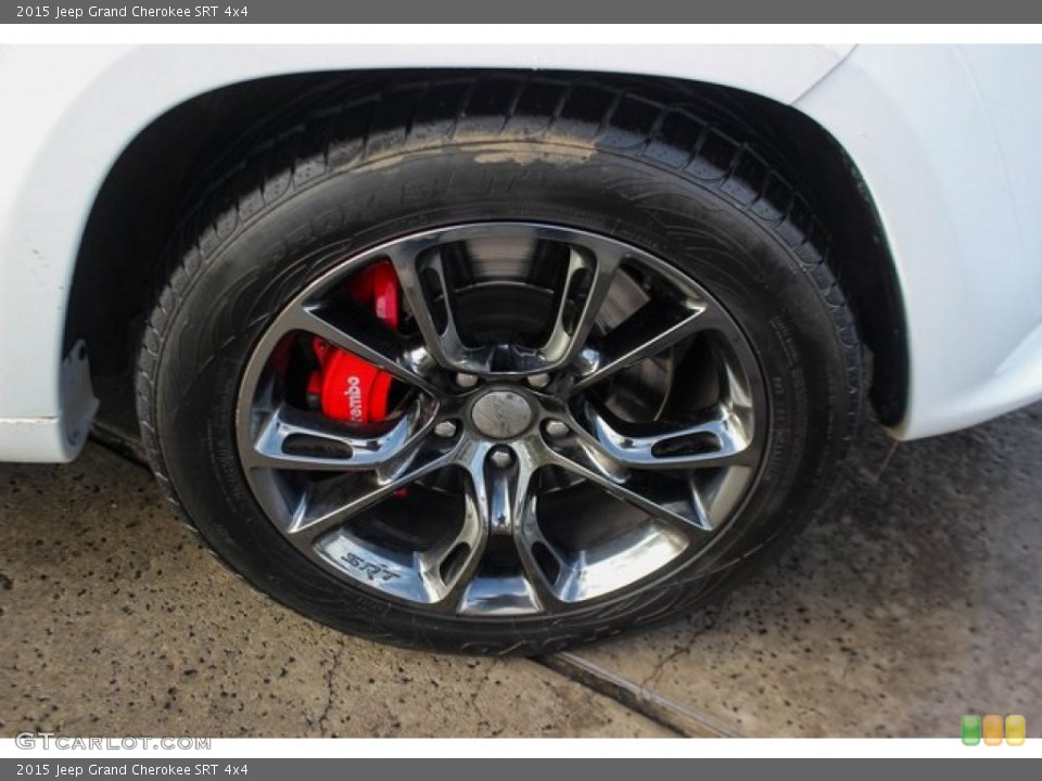 2015 Jeep Grand Cherokee SRT 4x4 Wheel and Tire Photo #136704663