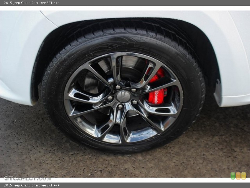 2015 Jeep Grand Cherokee SRT 4x4 Wheel and Tire Photo #136704744