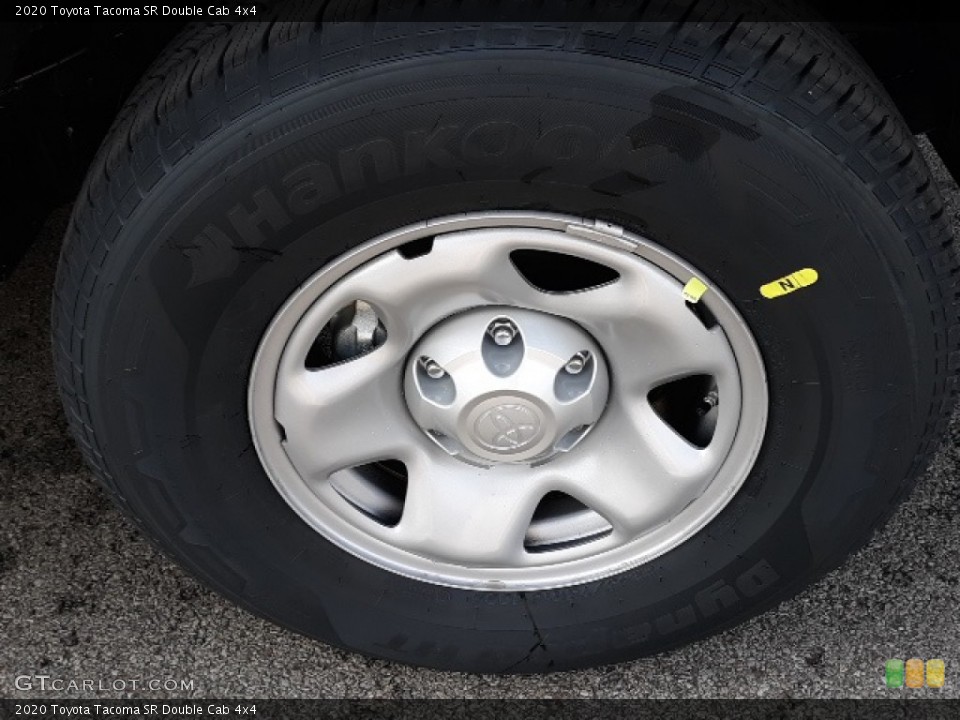 2020 Toyota Tacoma SR Double Cab 4x4 Wheel and Tire Photo #136710771