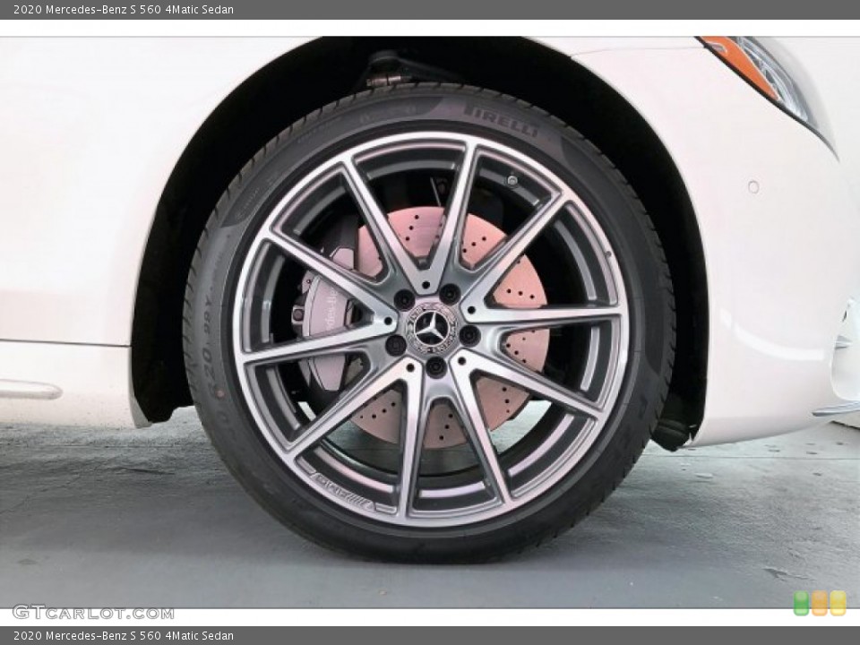 2020 Mercedes-Benz S 560 4Matic Sedan Wheel and Tire Photo #136711206