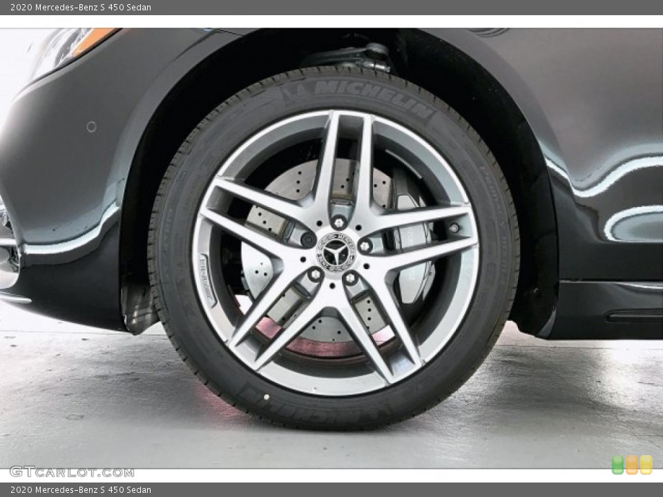 2020 Mercedes-Benz S 450 Sedan Wheel and Tire Photo #136722039
