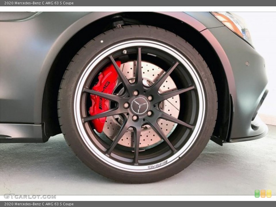 2020 Mercedes-Benz C AMG 63 S Coupe Wheel and Tire Photo #136723680