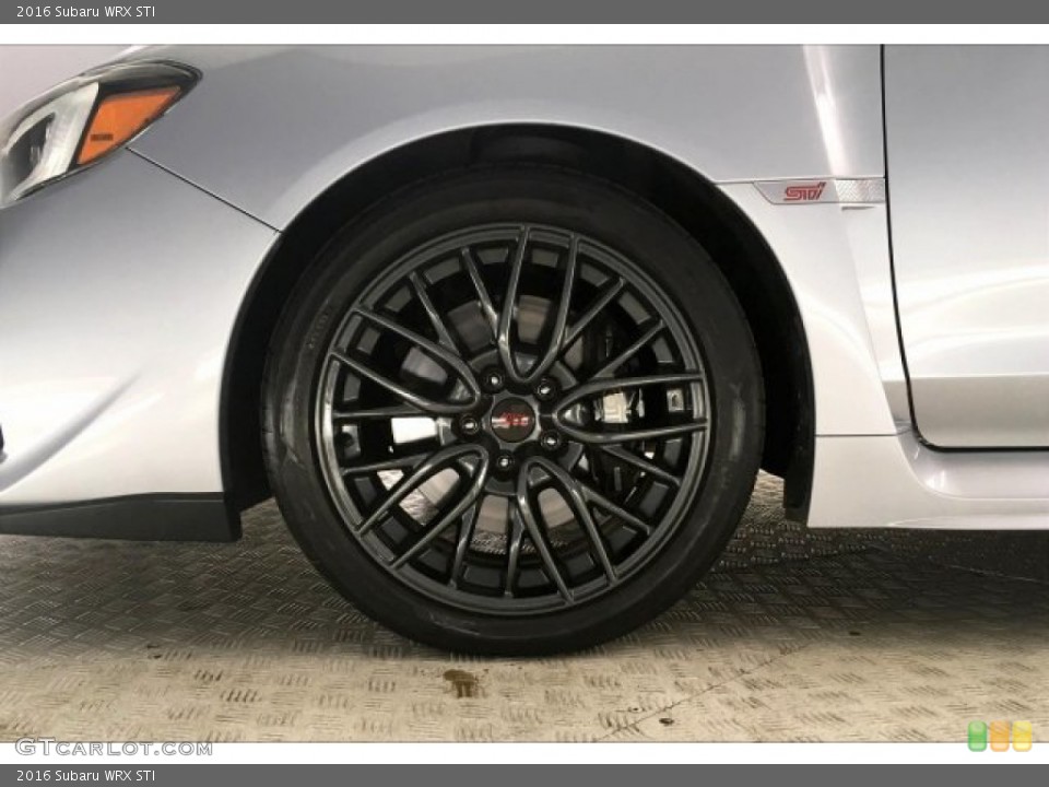 2016 Subaru WRX STI Wheel and Tire Photo #136732948