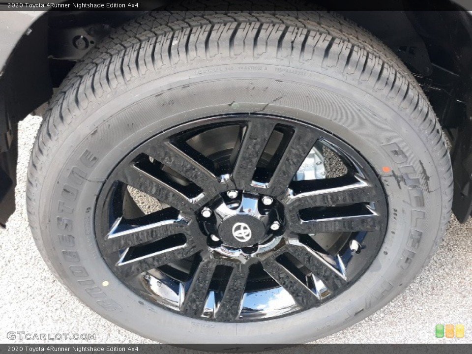 2020 Toyota 4Runner Nightshade Edition 4x4 Wheel and Tire Photo #136738348