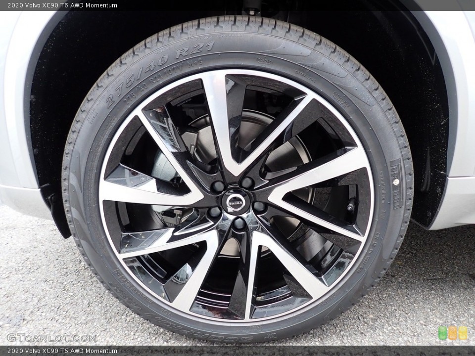 2020 Volvo XC90 T6 AWD Momentum Wheel and Tire Photo #136750569