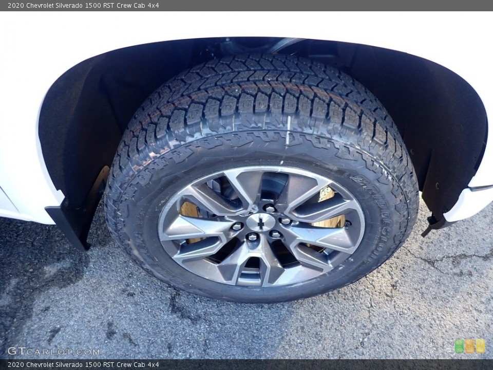 2020 Chevrolet Silverado 1500 RST Crew Cab 4x4 Wheel and Tire Photo #136757643