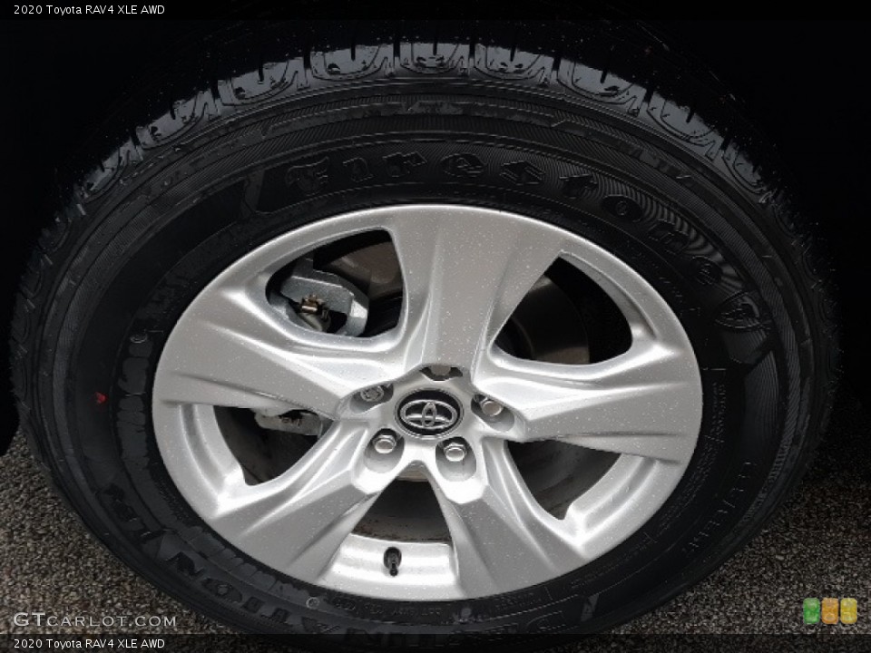 2020 Toyota RAV4 XLE AWD Wheel and Tire Photo #136773276