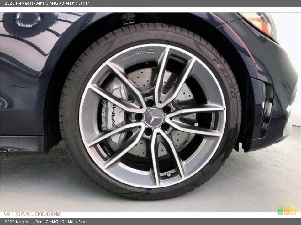 2020 Mercedes-Benz C AMG 43 4Matic Sedan Wheel and Tire Photo #136780681