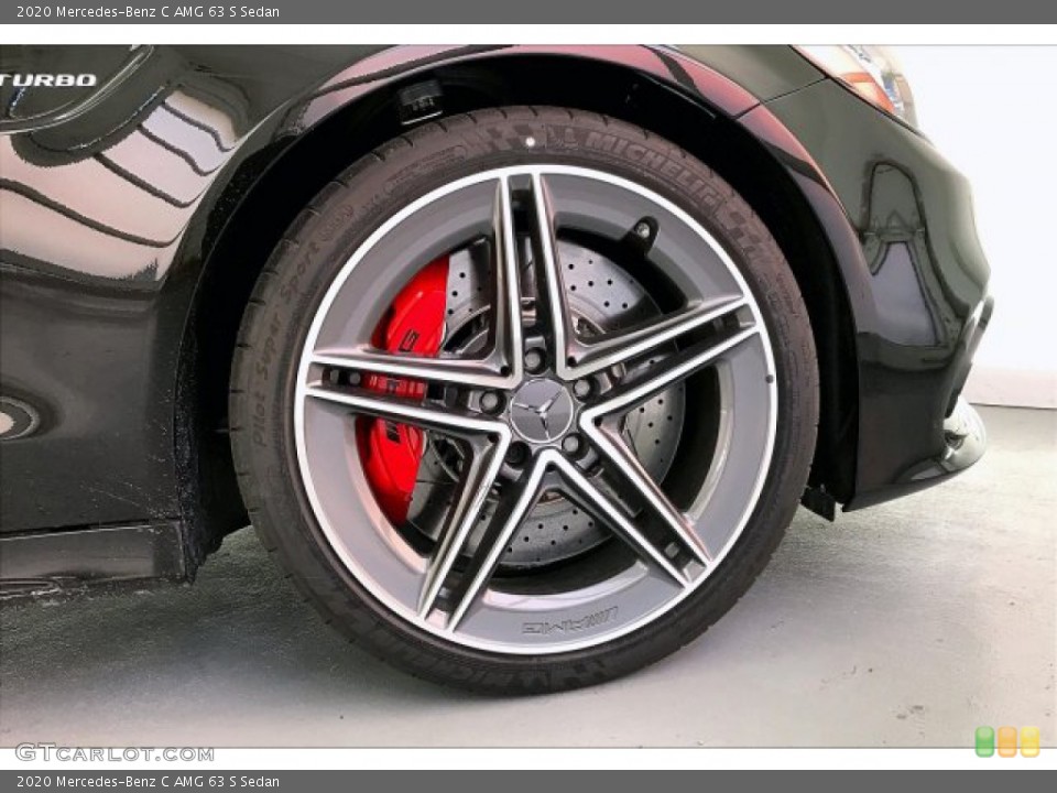 2020 Mercedes-Benz C AMG 63 S Sedan Wheel and Tire Photo #136783855
