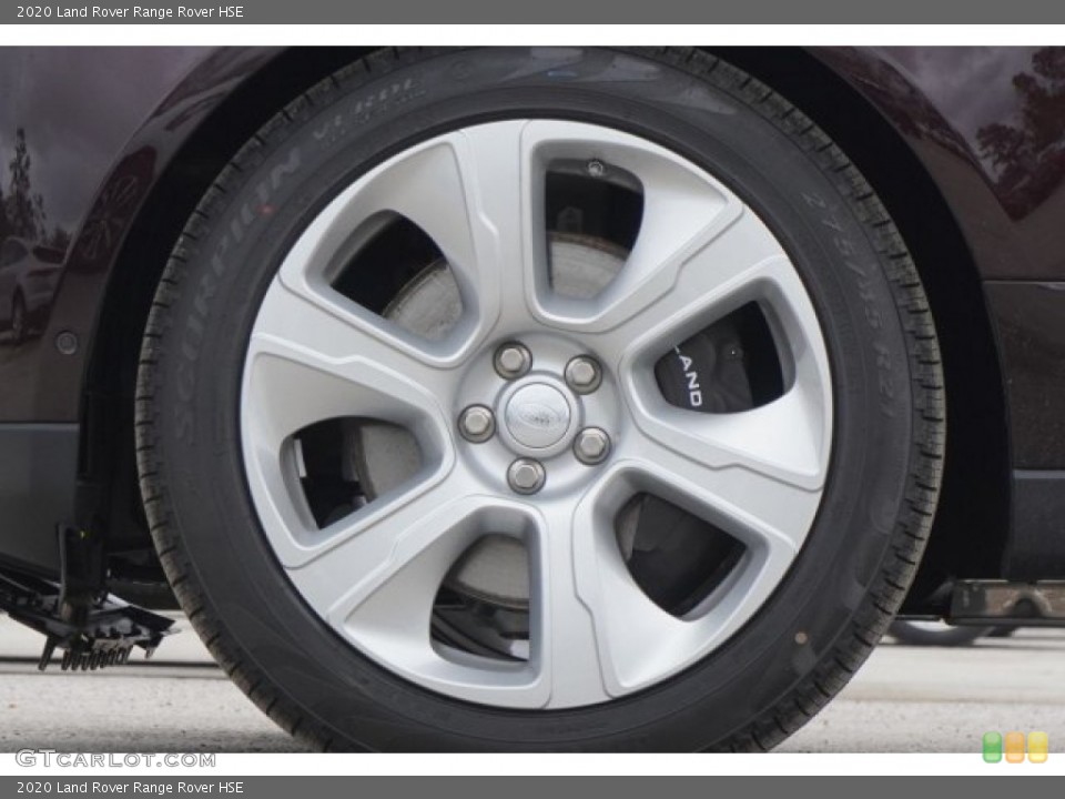 2020 Land Rover Range Rover HSE Wheel and Tire Photo #136785603