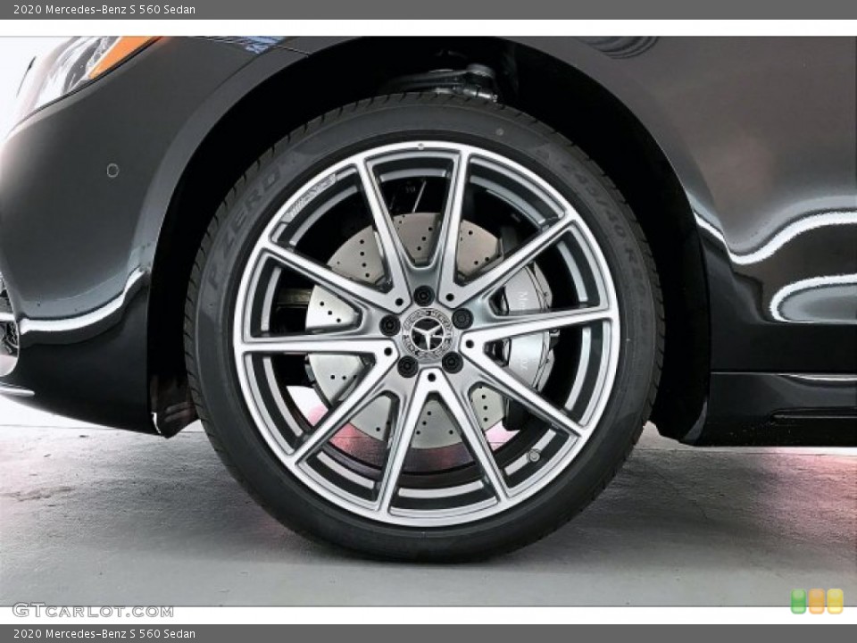 2020 Mercedes-Benz S 560 Sedan Wheel and Tire Photo #136785787