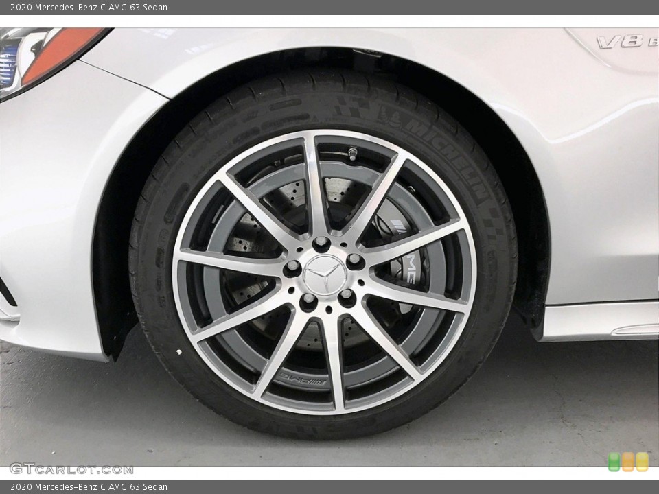 2020 Mercedes-Benz C AMG 63 Sedan Wheel and Tire Photo #136796549