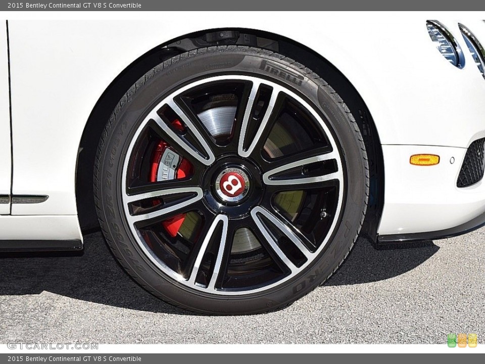 2015 Bentley Continental GT V8 S Convertible Wheel and Tire Photo #136827250
