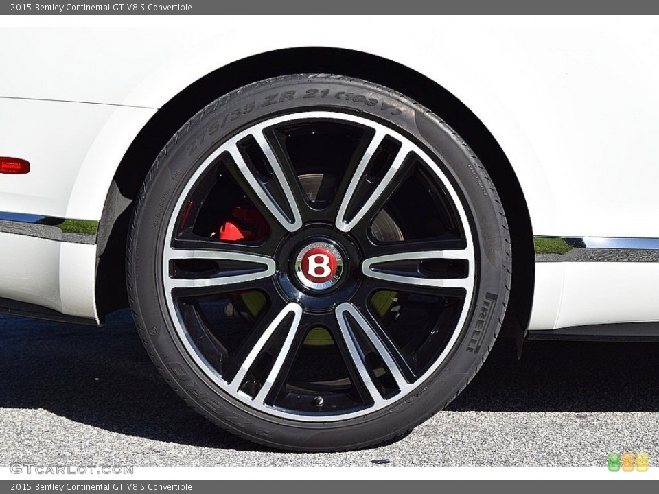2015 Bentley Continental GT V8 S Convertible Wheel and Tire Photo #136827271