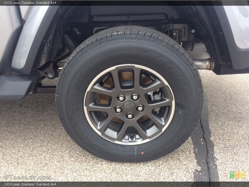 2020 Jeep Gladiator Overland 4x4 Wheel and Tire Photo #136830166
