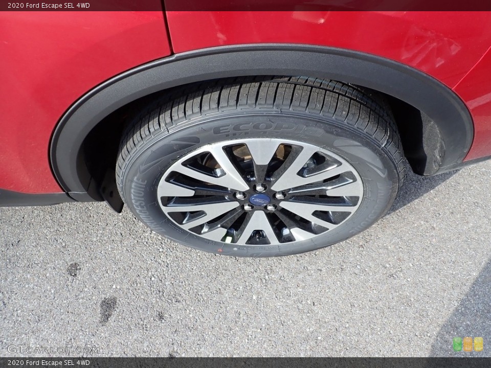 2020 Ford Escape SEL 4WD Wheel and Tire Photo #136847945