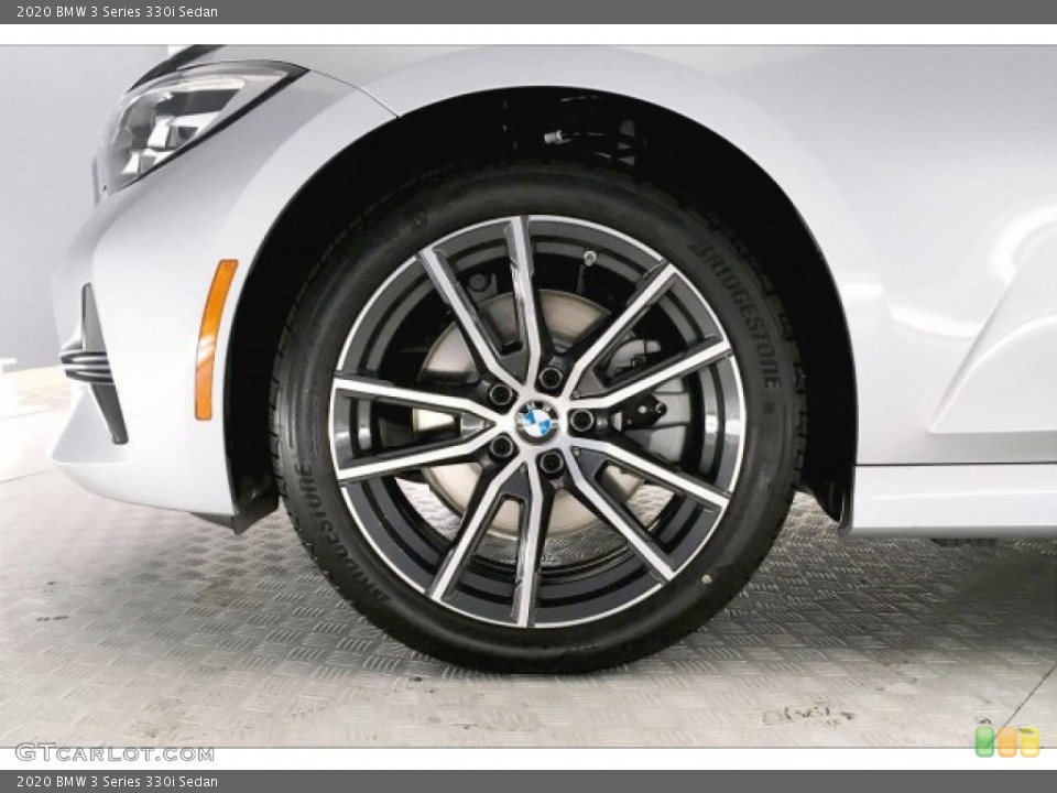 2020 BMW 3 Series 330i Sedan Wheel and Tire Photo #136914324