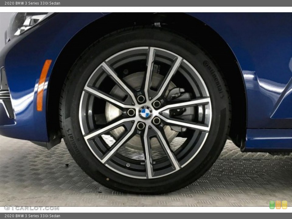 2020 BMW 3 Series 330i Sedan Wheel and Tire Photo #136914511
