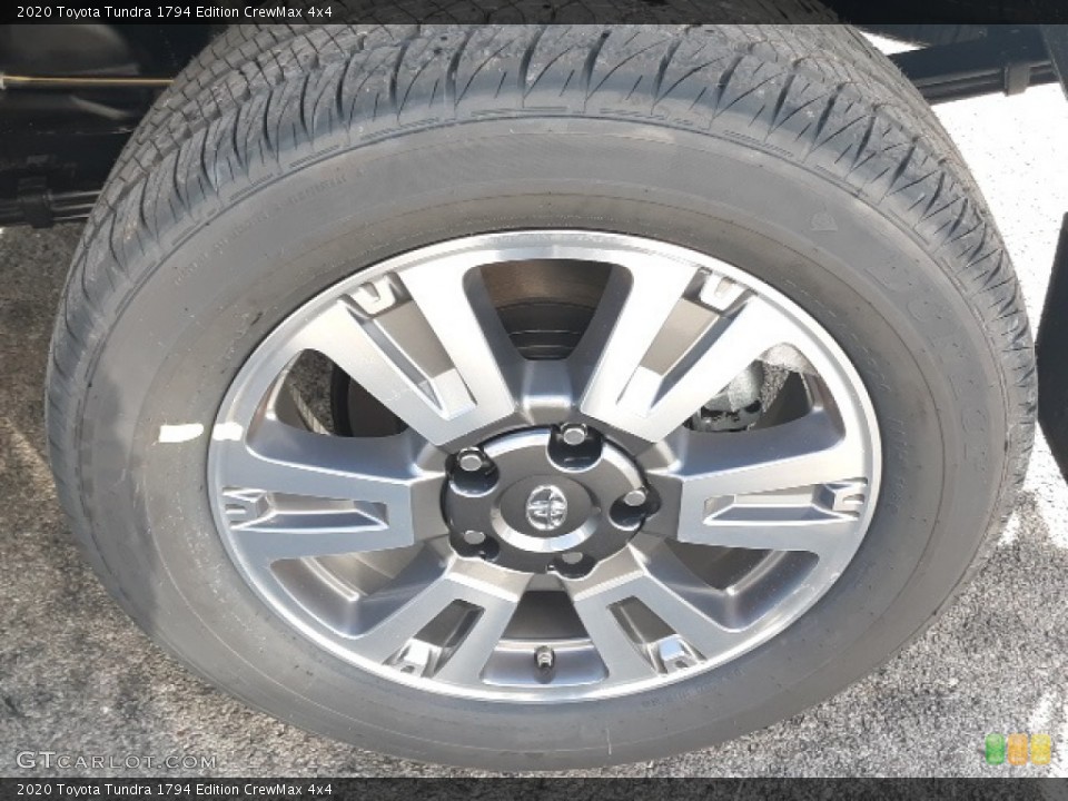 2020 Toyota Tundra 1794 Edition CrewMax 4x4 Wheel and Tire Photo #136932936