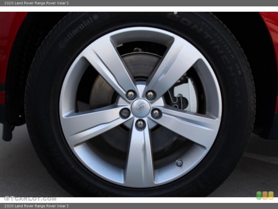 2020 Land Rover Range Rover Velar S Wheel and Tire Photo #136934475