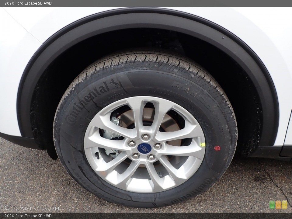 2020 Ford Escape SE 4WD Wheel and Tire Photo #136953627